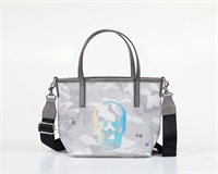 GENTIL BANDIT 14th Anniv. Ltd トートバッグPM(ホワイトカモ×ガンメタル（ブルースカル）)