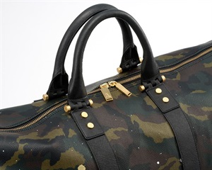 【極美品】Gentil Bandit ボストンバッグ/カーキカモフラ×ブラック 極美品】Gentil Bandit ボストンバッグ/カーキカモフラ×ブラック