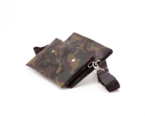【ソル】GENTIL BANDIT ダブルミニショルダーバッグ GENTIL BANDIT ダブルミニショルダーバッグ ブラックカモ|GENTIL